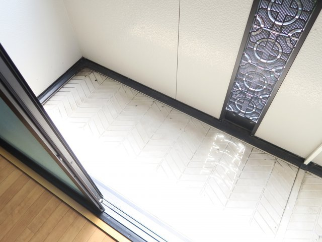 エントピアＡのバルコニー