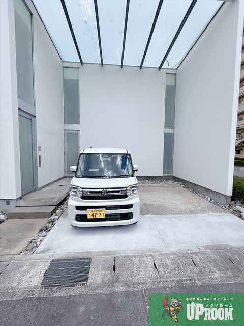 コートヤードの駐車場