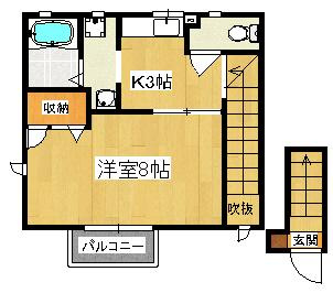 クリスタルコートの間取り