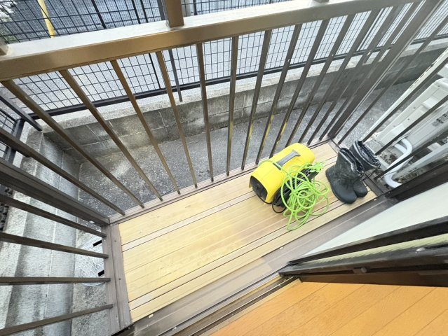 コーポ松風のバルコニー