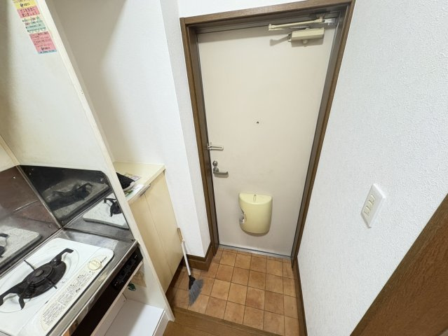 コーポ松風の玄関