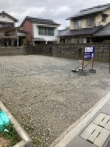 米子市三本松3丁目　土地の外観