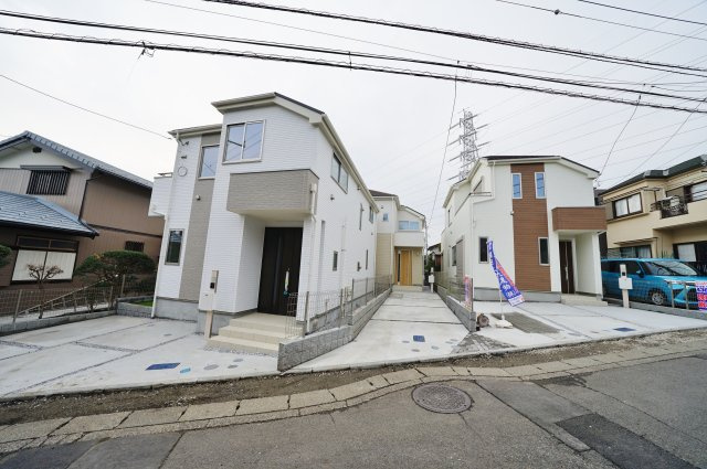 【横浜市旭区鶴ヶ峰本町２丁目5-52全３棟新築戸建て１号棟】★仲介手数料無料★（不動丸小学校・鶴ヶ峰中学校）】の外観