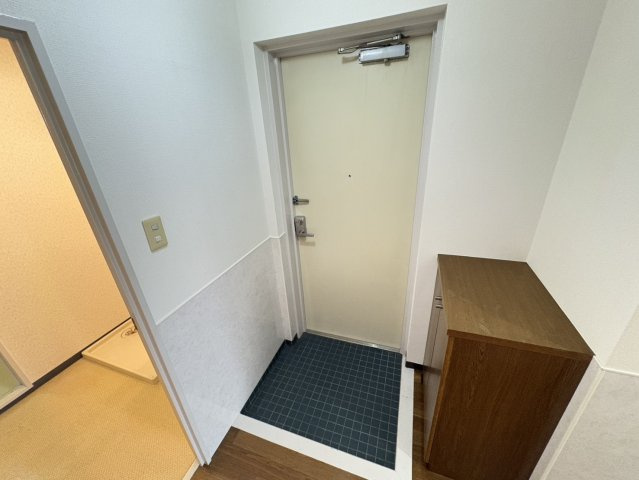 パティオ東菅野コミュニティ2番館の玄関