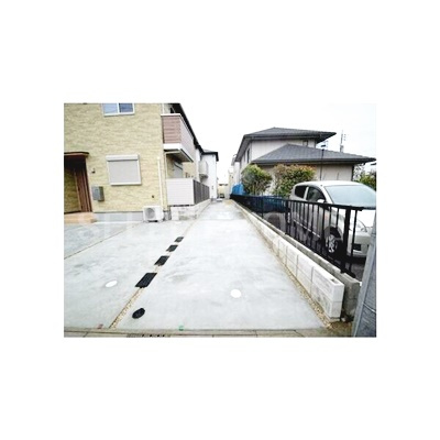 【駐車場】 | 岡崎市上六名一丁目戸建賃貸Ｄ棟 | カースペースがあります
