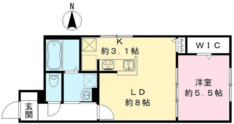 ユアメゾン魚崎の間取り