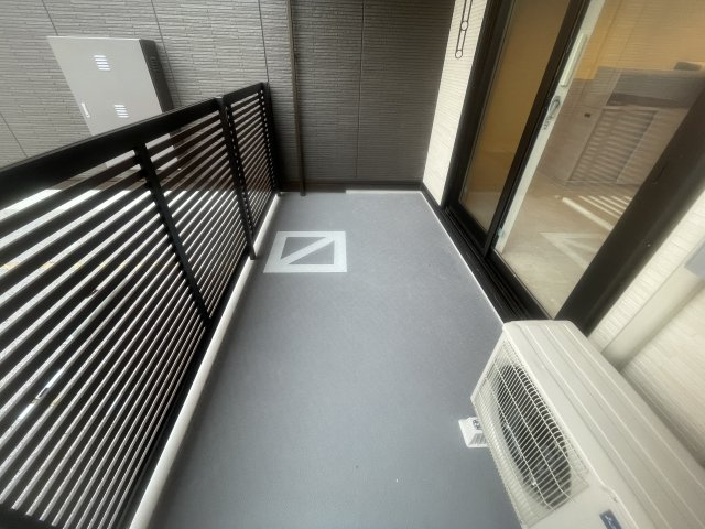 ロワイヤル綿町のバルコニー
