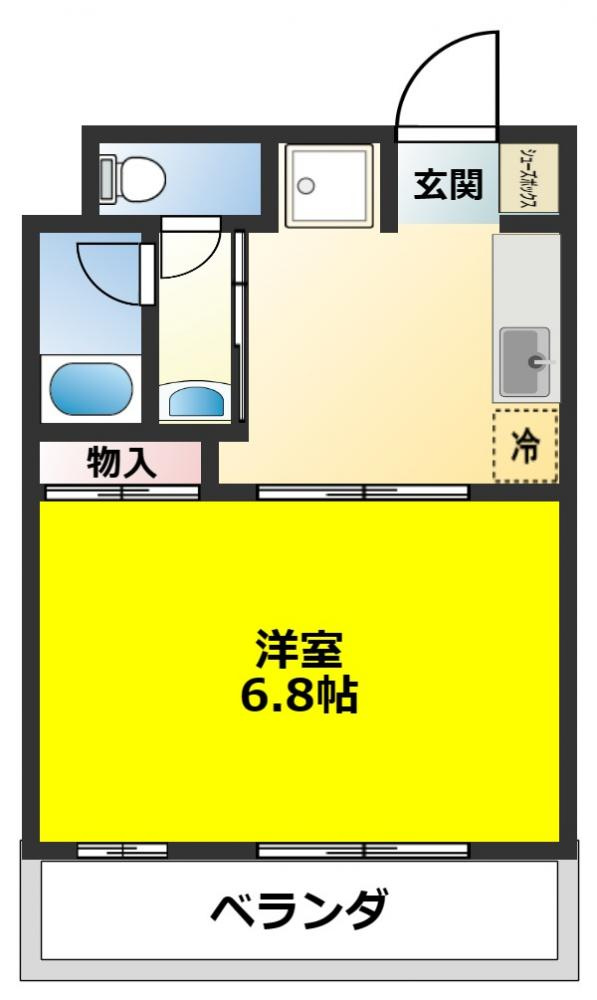 パークレーン茶やの間取り