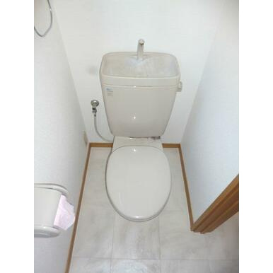 熊本市東区秋津１丁目のアパートのトイレ