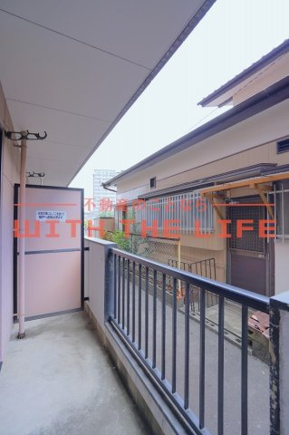 ドリームハウスⅢ【キャッシュバック対象物件】のバルコニー|お洗濯にも便利なバルコニー付き