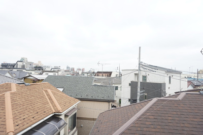 バルコニーからの景色です