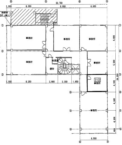第一白川ビルの間取り