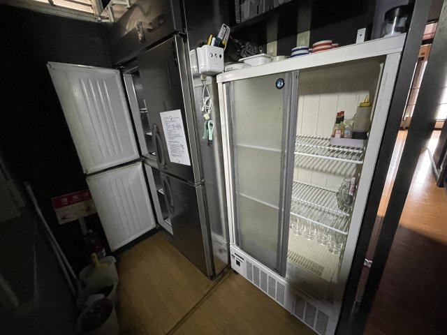 大手町　居酒屋あと貸店舗３階建の設備|３階　冷蔵庫