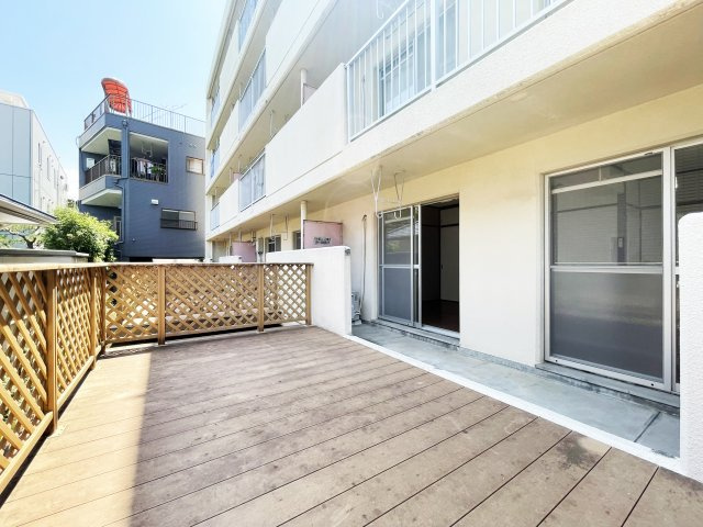 パルティーレ八万町のバルコニー