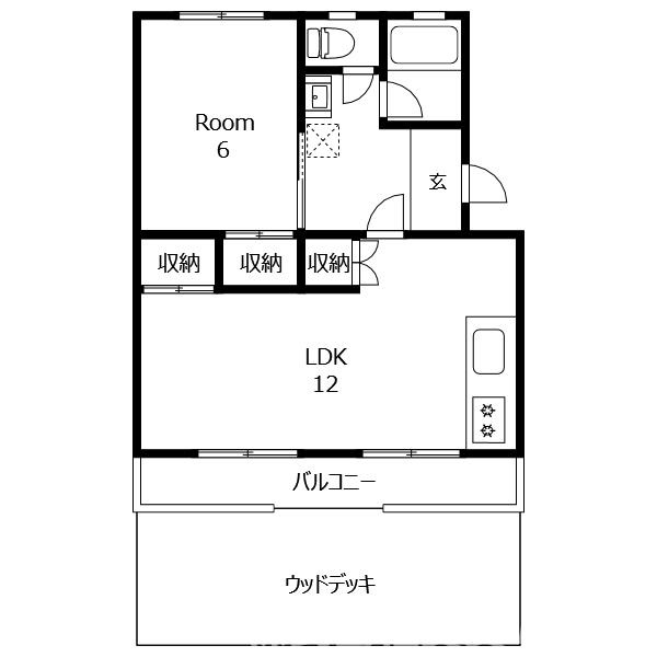 パルティーレ八万町の間取り
