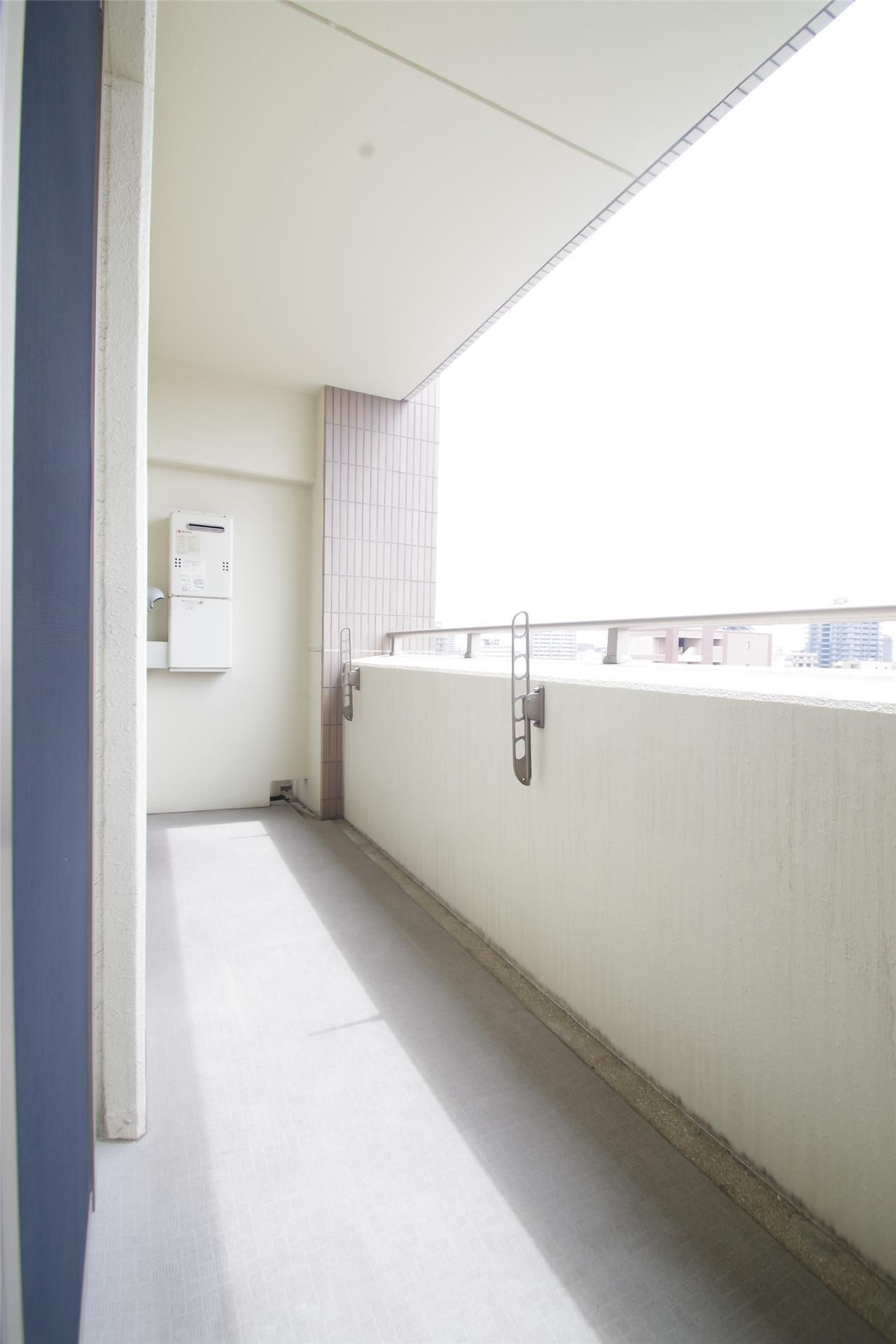熊本市中央区大江６丁目の賃貸マンションのバルコニー