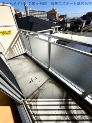 【バルコニー】 | Feliz高石 | ※イメージ　同物件別号室の写真