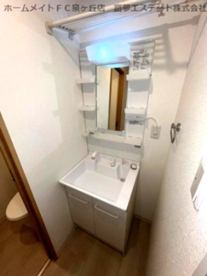 【洗面所】 | Feliz高石 | ※イメージ　同物件別号室の写真