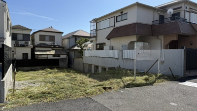 【前面道路含む現地写真】 | 神戸市須磨区天神町1丁目　土地分譲　建築条件なし