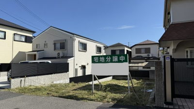 【前面道路含む現地写真】 | 神戸市須磨区天神町1丁目　土地分譲　建築条件なし