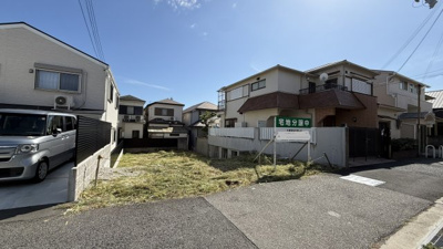 【前面道路含む現地写真】 | 神戸市須磨区天神町1丁目　土地分譲　建築条件なし