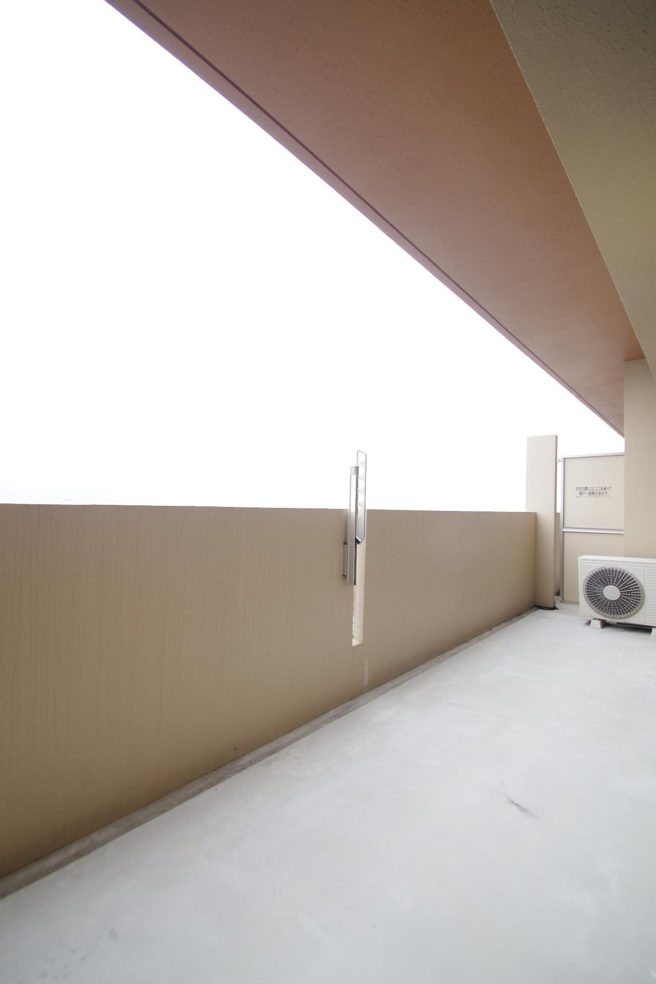 熊本市南区田井島２丁目の賃貸マンションのバルコニー