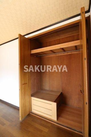 近藤方貸家の収納|現況と異なる場合があります。