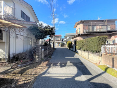 【前面道路含む現地写真】 | 杉戸町木野川売地
