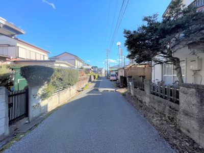 【前面道路含む現地写真】 | 杉戸町木野川売地