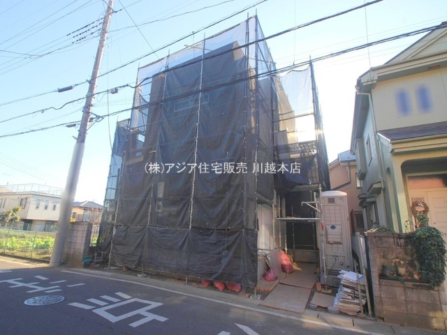 ふじみ野市亀久保第2期　新築戸建の前面道路含む現地写真|前面道路含む外観