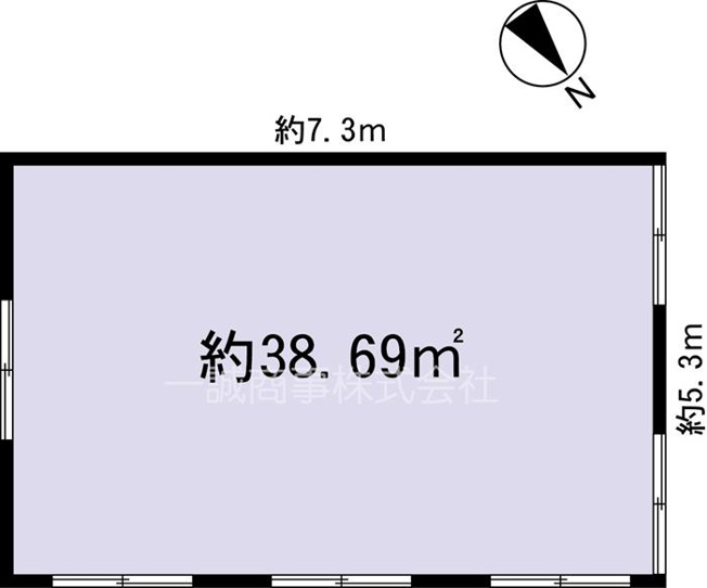 【間取り】 | 守谷市大柏N倉庫