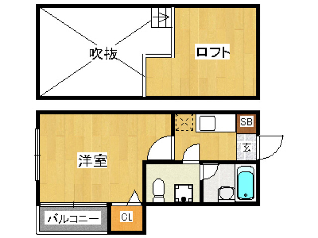 【間取り】 | コンフォートベネフィス高宮8 | 現況優先。