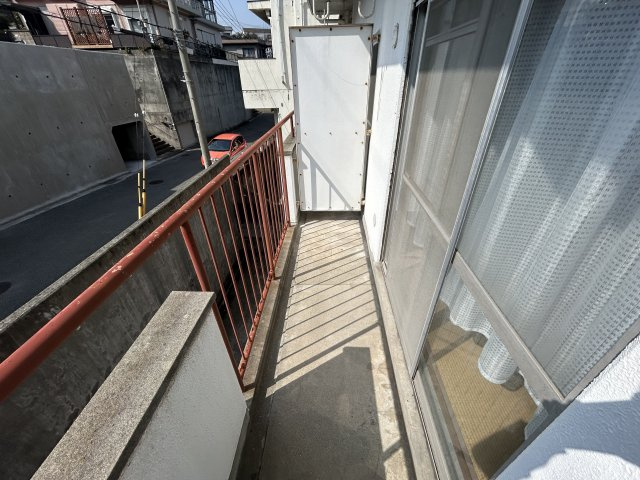 エクリート朝霧のバルコニー