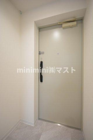 プランドール天王寺ＳＯＵＴＨの玄関