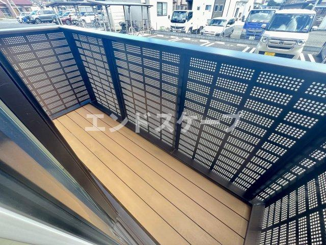 プレシャス藤岡　Ｂのバルコニー|高崎、前橋、伊勢崎エリアのお部屋探しはエンドスケープまで！お客様の理想お聞かせ下さい♪