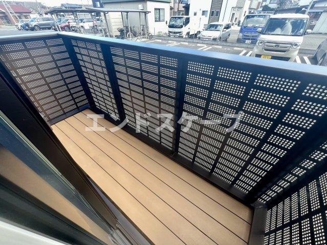 プレシャス藤岡　Ｂのバルコニー|高崎、前橋、伊勢崎エリアのお部屋探しはエンドスケープまで！お客様の理想お聞かせ下さい♪