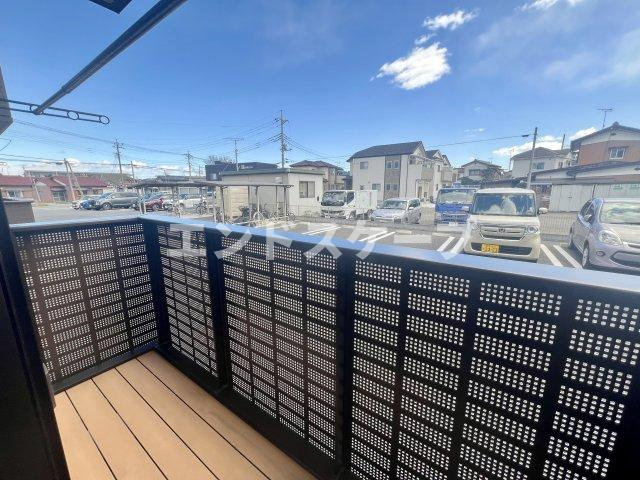 プレシャス藤岡　Ｂのバルコニー|高崎、前橋、伊勢崎エリアのお部屋探しはエンドスケープまで！お客様の理想お聞かせ下さい♪