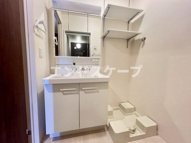 プレシャス藤岡　Ｂの洗面所|高崎、前橋、伊勢崎エリアのお部屋探しはエンドスケープまで！お客様の理想お聞かせ下さい♪