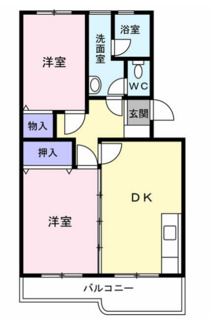 【間取り】 | メイゾン会田2番館