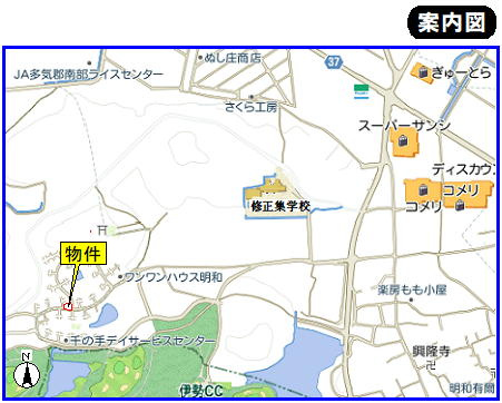 多気郡明和町の地図