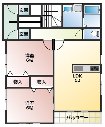ドリームハイツの間取り