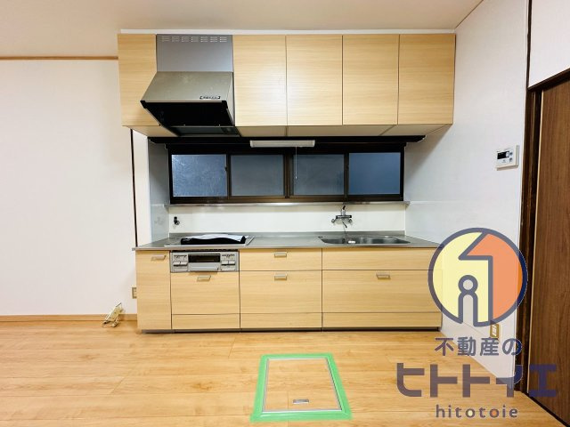 水田貸家のキッチン