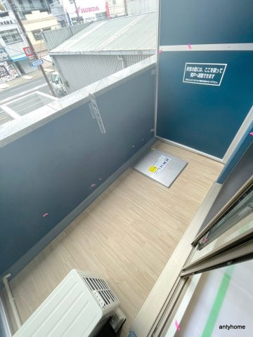 プレサンス四天王寺前夕陽ヶ丘　凛宮 仲介手数料無料のバルコニー