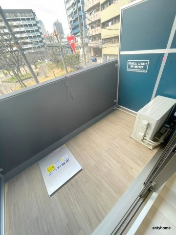 プレサンス四天王寺前夕陽ヶ丘　凛宮 仲介手数料無料のバルコニー