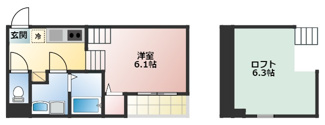 【間取り】 | ヴィータ+N | 略図の為、現所優先
