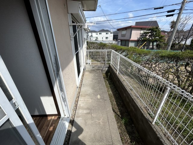 サニーパークFのバルコニー