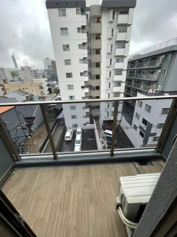 メイクス上前津Ⅲ　名古屋市賃貸　仲介手数料無料のバルコニー