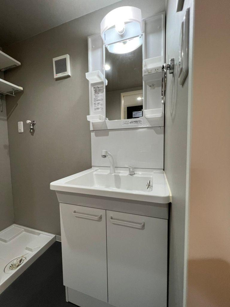 メゾン風月　名古屋市賃貸　仲介手数料無料の洗面所|洗面