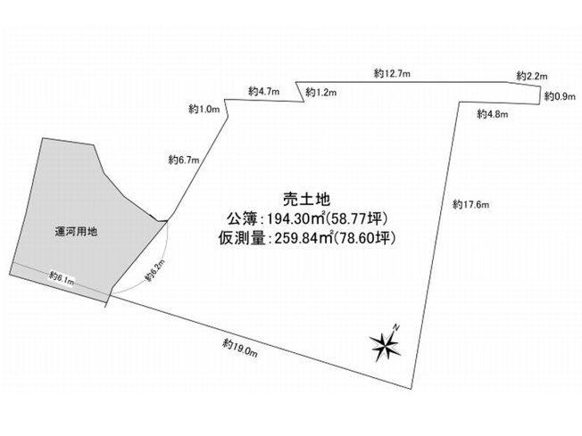 【土地図】 | 山科区安朱奥ノ田　売地