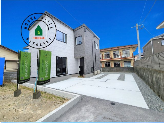 FelidiaGarden恒久南3丁目 （1号棟）の前面道路含む現地写真|全景。